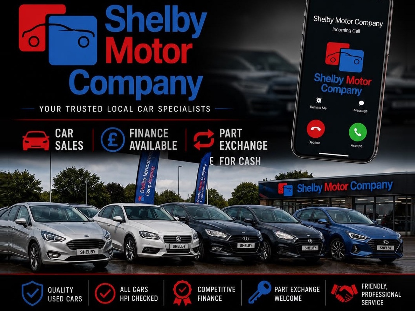 Shelby Motor Company vehicle sales and finance